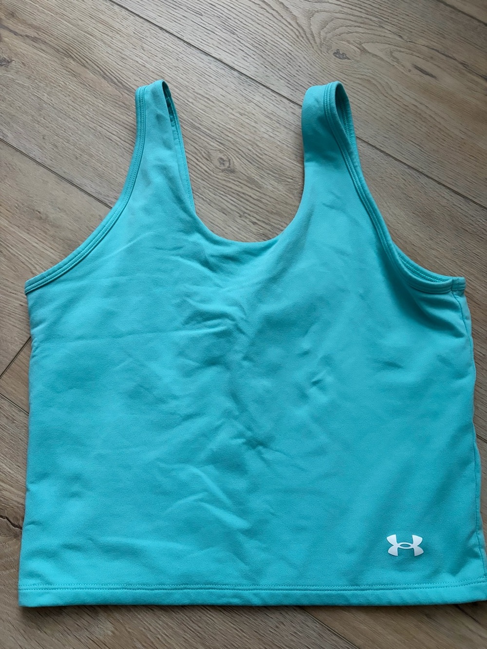 Under Armour Women's Turquoise Athletic Tank Top